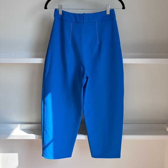 Topshop Cropped Barrel Dress Pants, Size 4 - Picture 4 of 5